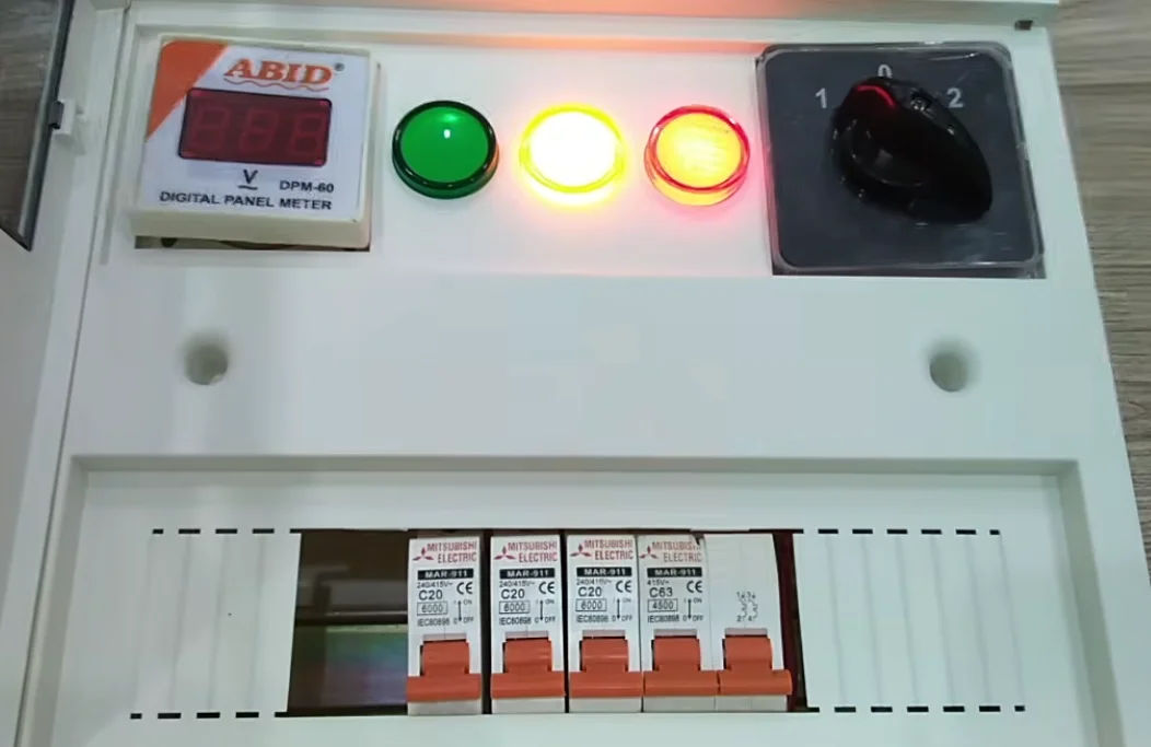 Single phase distribution box installation in Multan