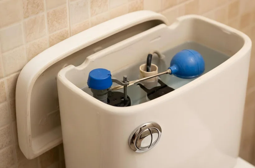 Commode tank mechanism repair by UrbanFix in Multan