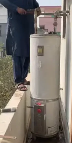 Gas geyser service and installation by UrbanFix in Multan